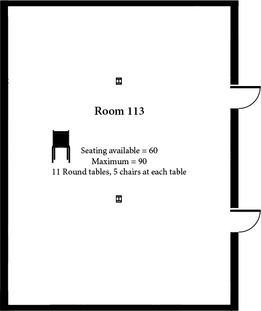 room 113 layout